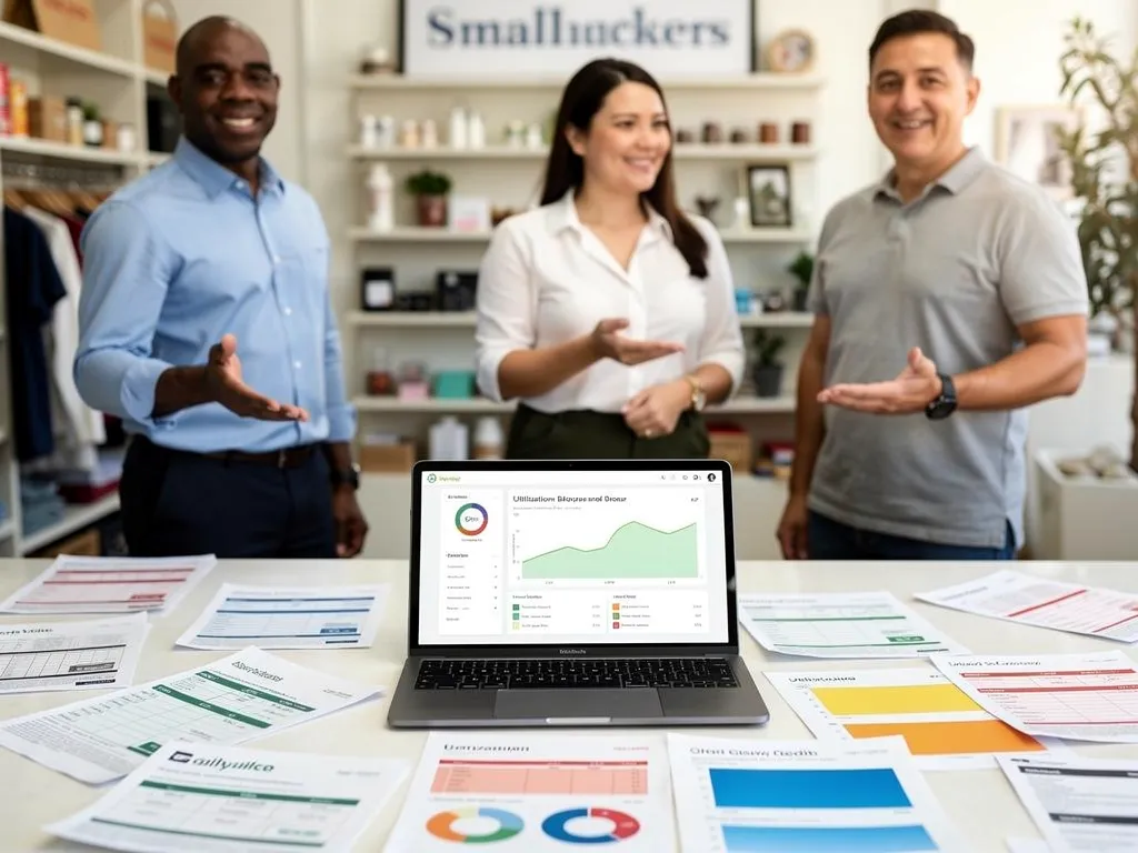 Business owner comparing vendor payment terms and reporting policies