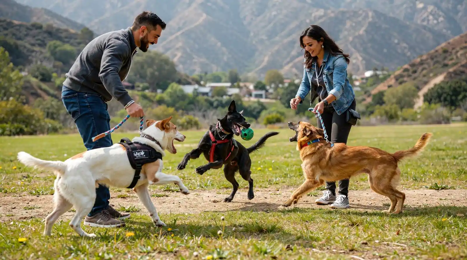 Petco's Los Angeles Westchester location runs six-week, hour-long group classes for up to four dogs