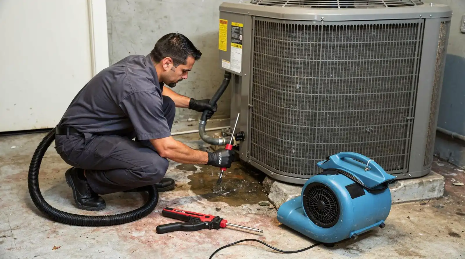 AC maintenance involves inspecting, cleaning, and tuning up your air conditioning unit to ensure it