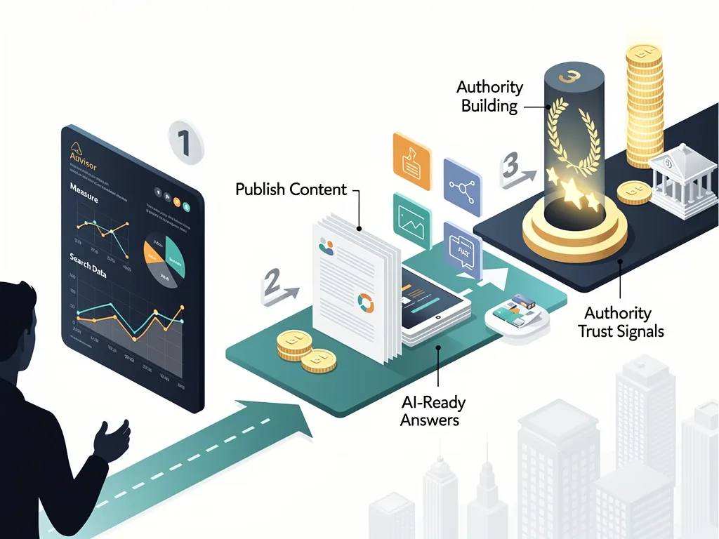 Building Visibility, Step by Step