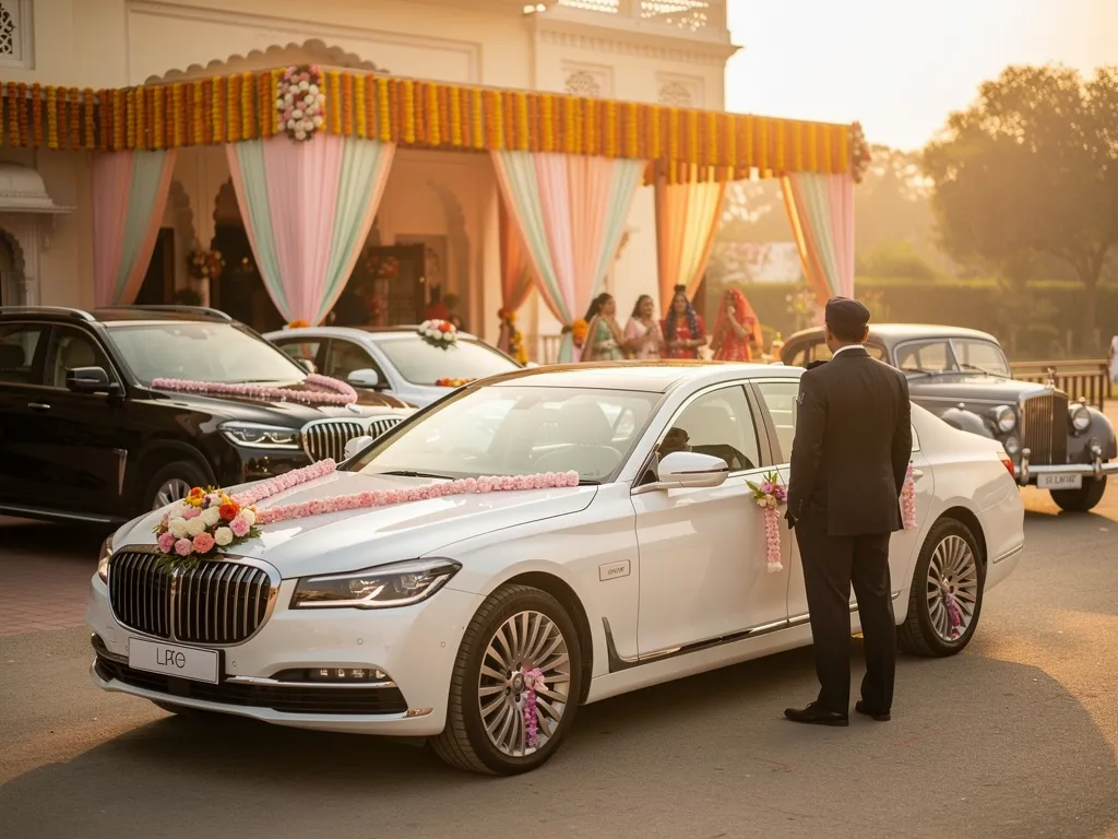 What Are the Key Features and Benefits of Renting a Modern Wedding Fleet in Ludhiana