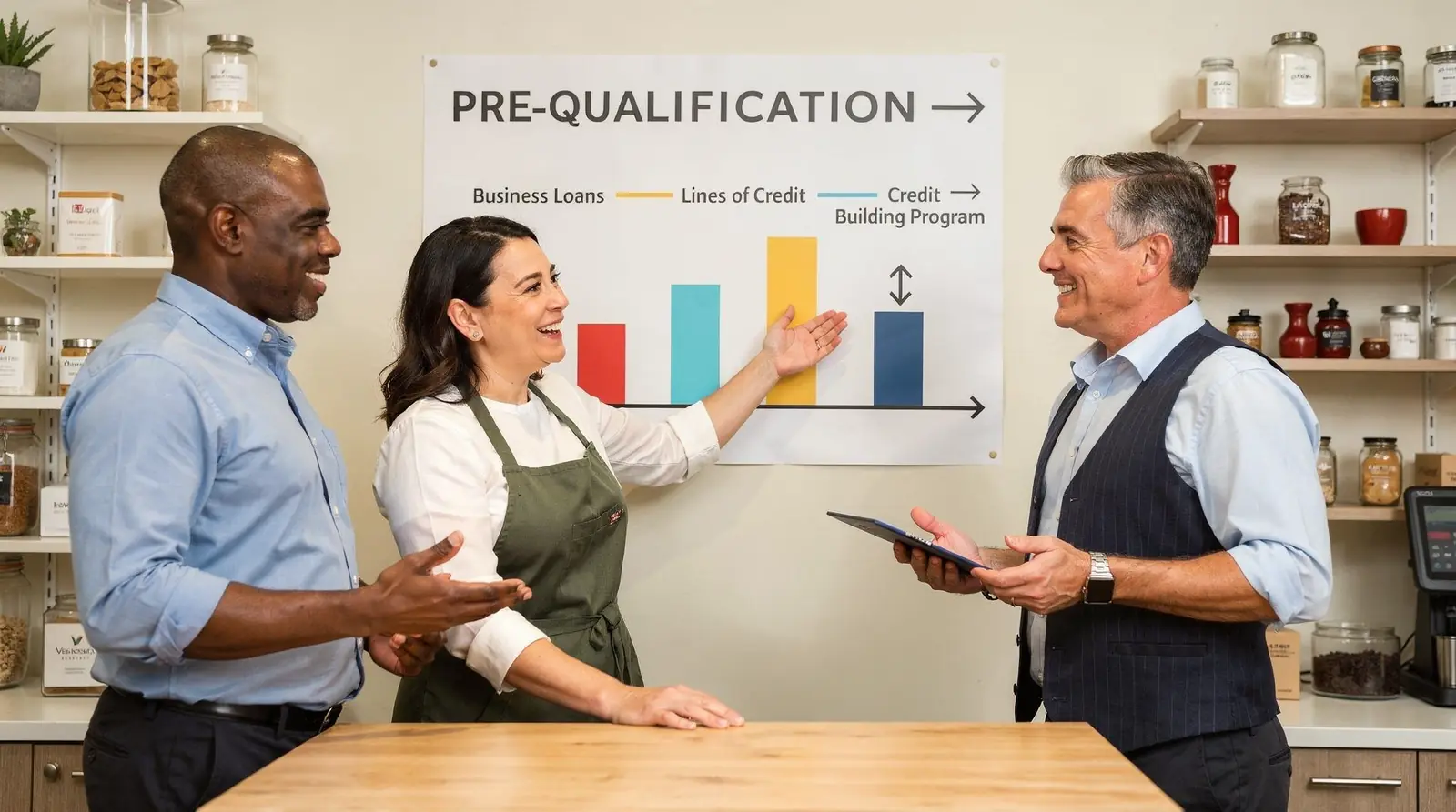 VIP Business Credit's offerings span business loans, lines of credit, and a full credit-building program