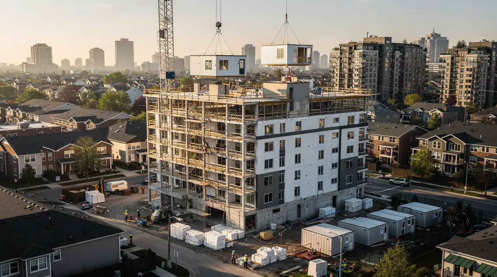 New apartment construction starts fell 7.1% year-over-year, a smaller drop than the decline in single-family