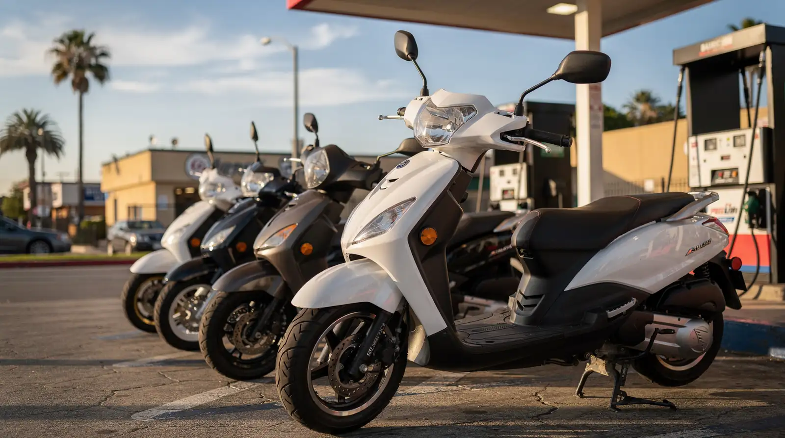 Southern California's largest new and used scooter dealer carries popular gas scooter brands like Yamaha