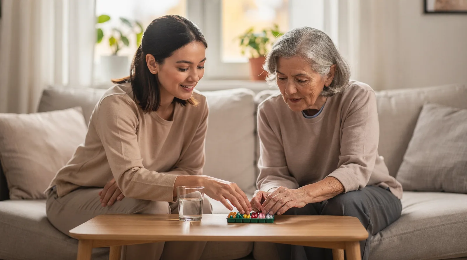 Gentle Hearts caregivers assist with meal preparation and diet planning.; Gentle Hearts caregivers help