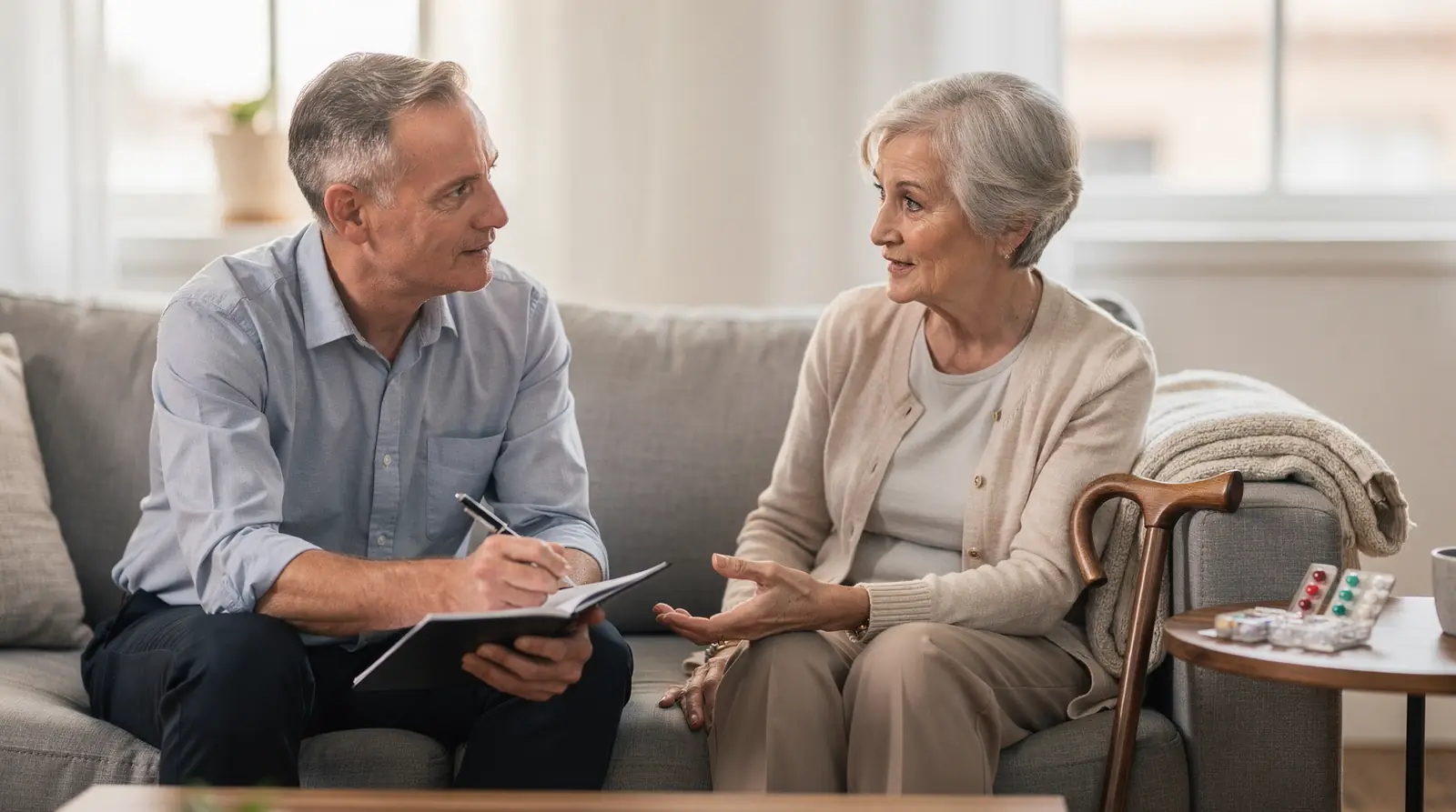 Effective caregiving starts with attention to a client's individual strengths, preferences, and daily routines.; When