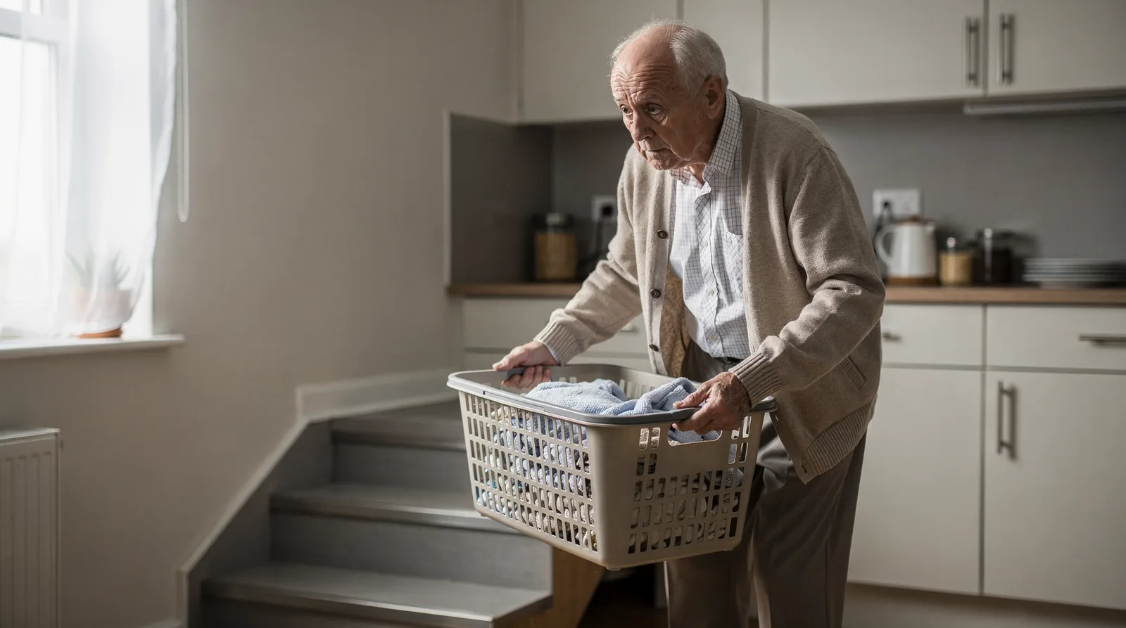 Difficulty with basic tasks like dressing, cooking, or using the bathroom can signal it