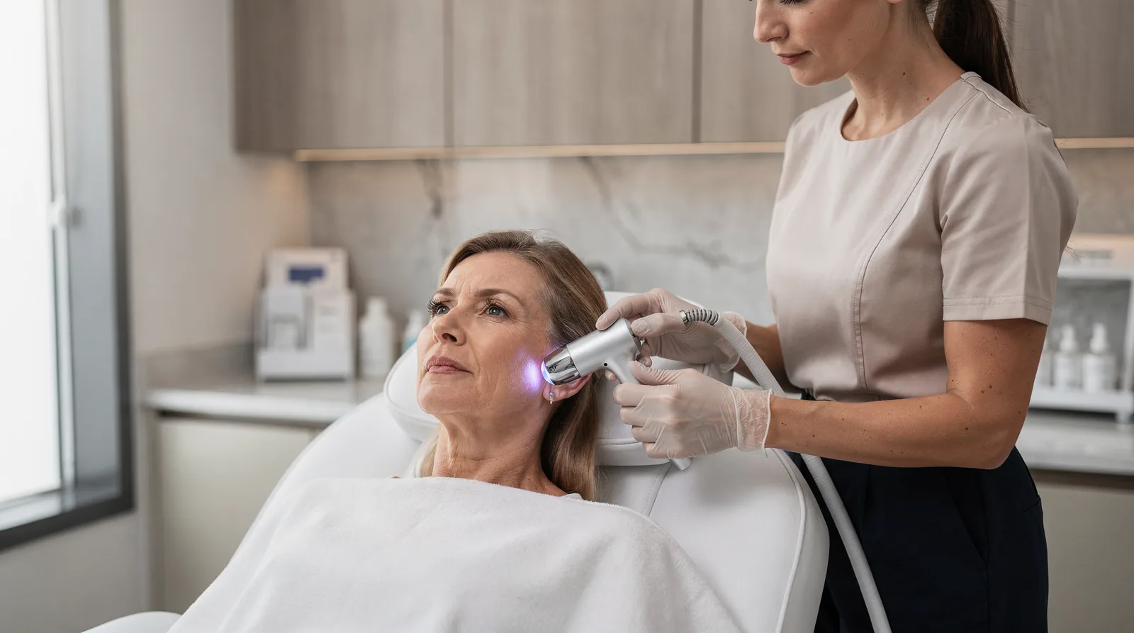 Couture Dermatology applies one consistent, elevated standard of care whether a Beverly Hills patient chooses