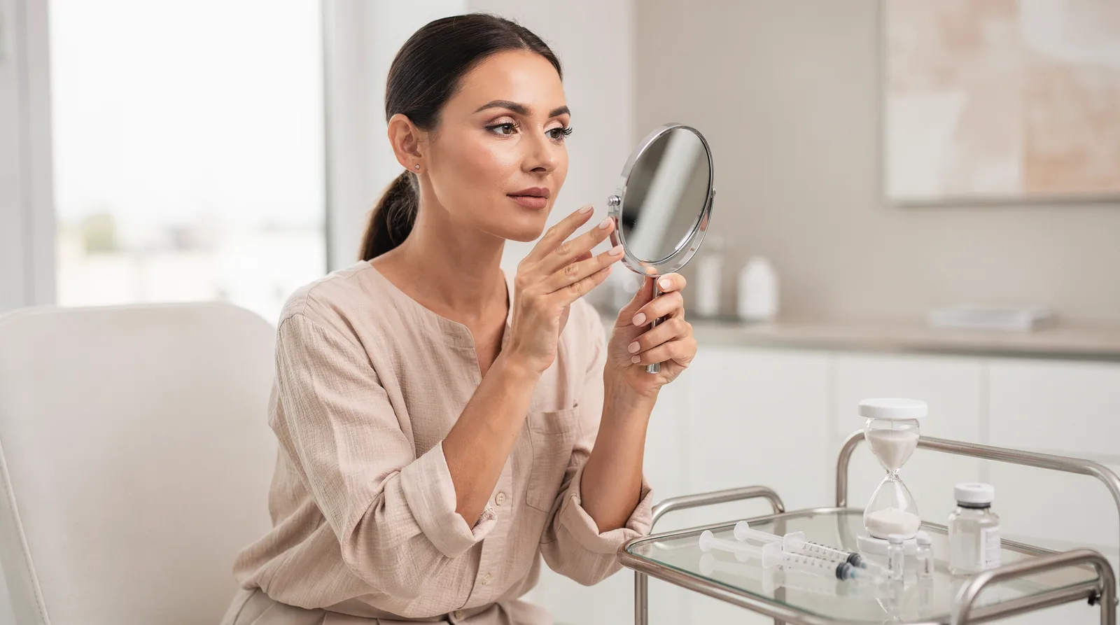 Non-invasive skin tightening treatments generally provide noticeable improvement for one to two years.; Maintenance