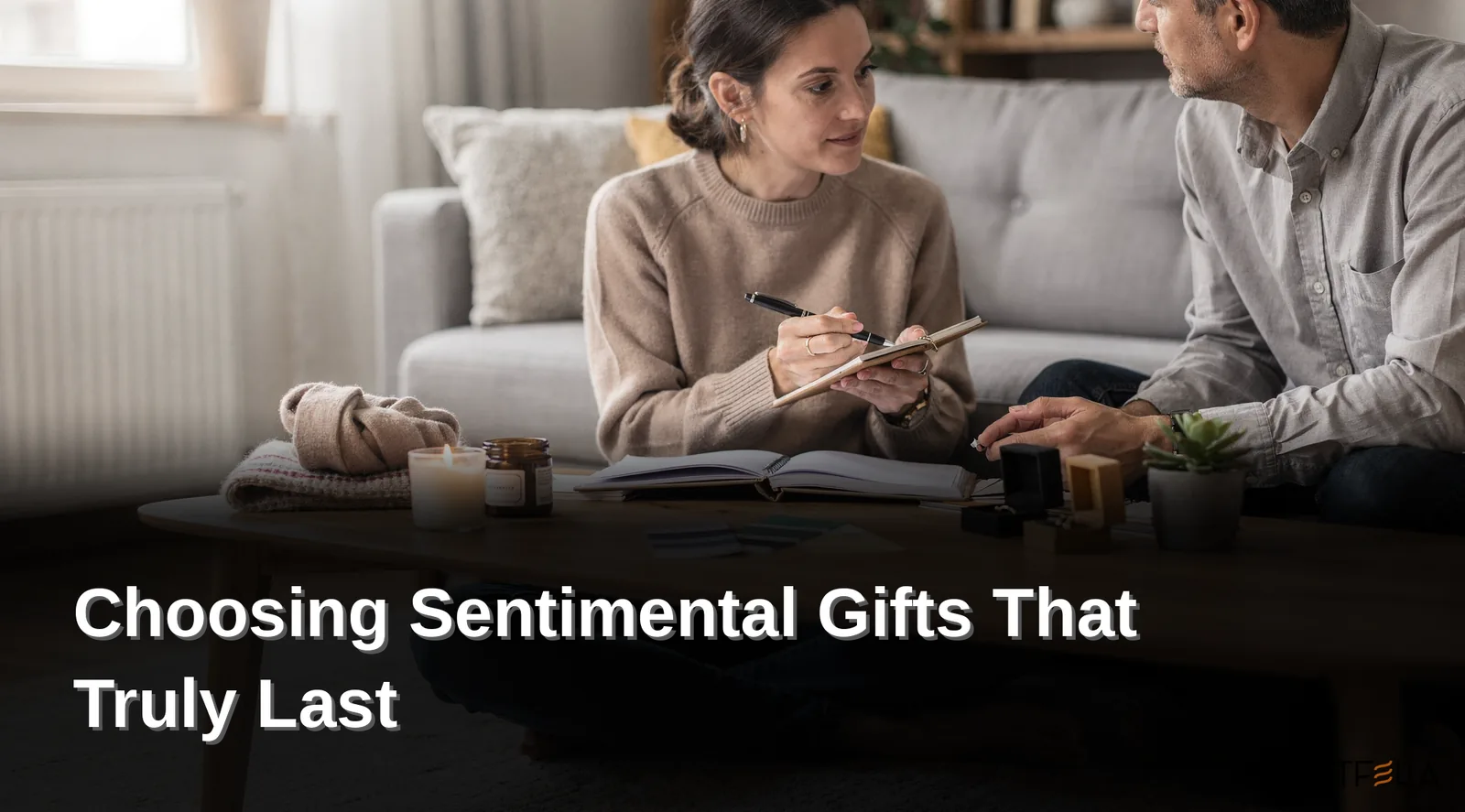 Ortfelia's gift collections cover birthdays, anniversaries, and everyday reminders of how special someone