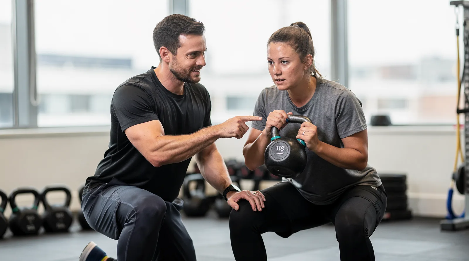 Certified coaches use medical-grade assessments, custom programs, and continuous accountability to deliver injury-safe fat