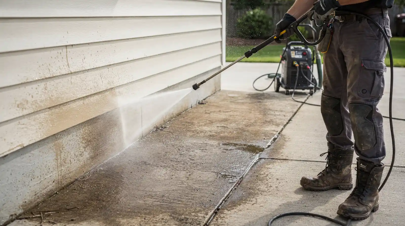 Denver's Window Cleaning & SoftWash offers both soft washing and pressure washing services directly