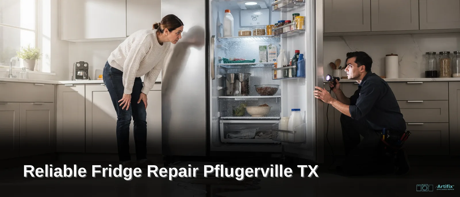 Refrigerator problems such as cooling failures, leaks, and freezer issues require prompt professional attention