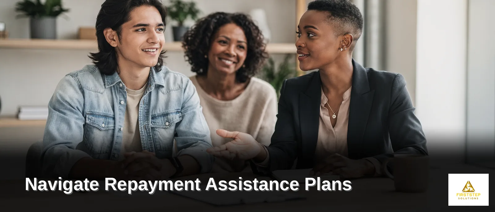 FirstStep Solutions specializes in helping individuals understand federal student loan repayment, consolidation