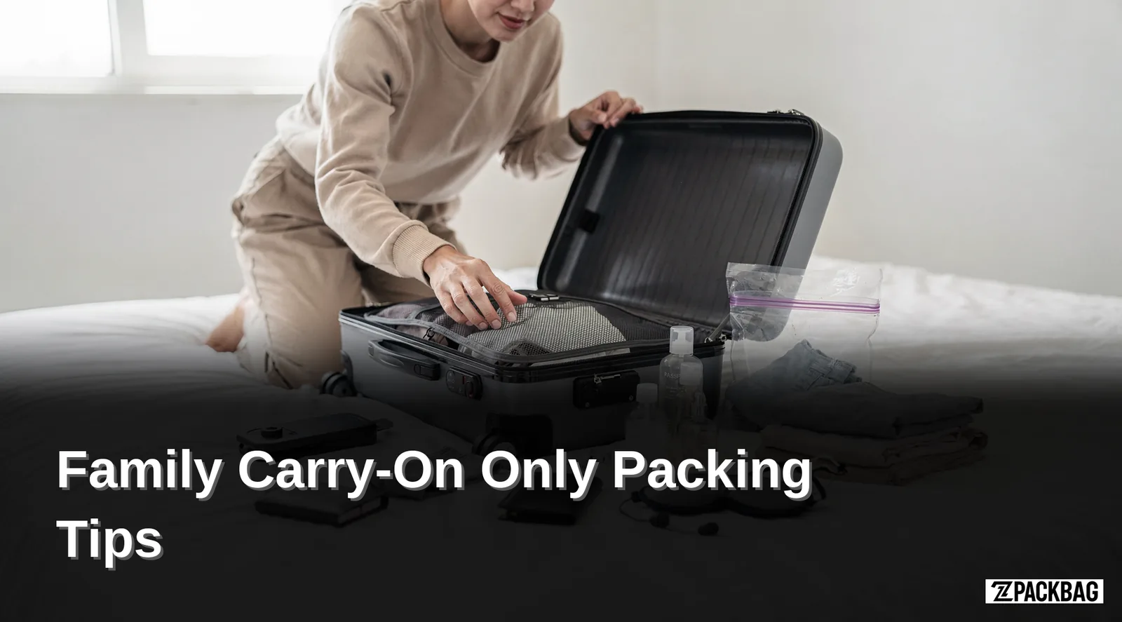 Skipping checked bags saves families hundreds of dollars in baggage fees per trip