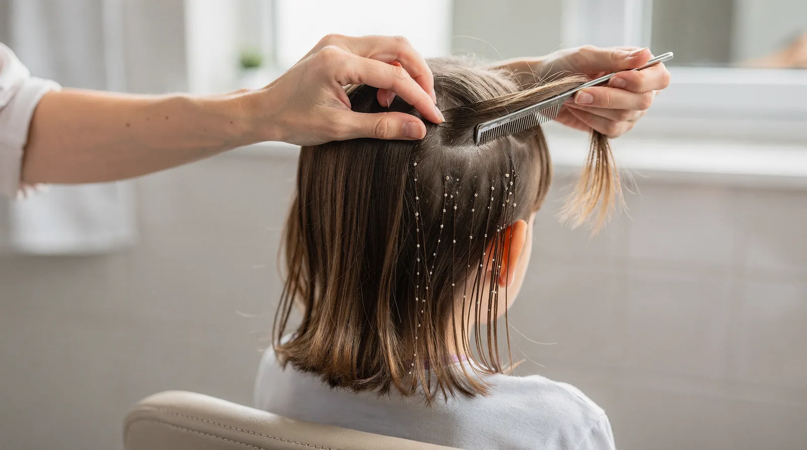 A professional head lice screening is designed to catch cases before symptoms become obvious
