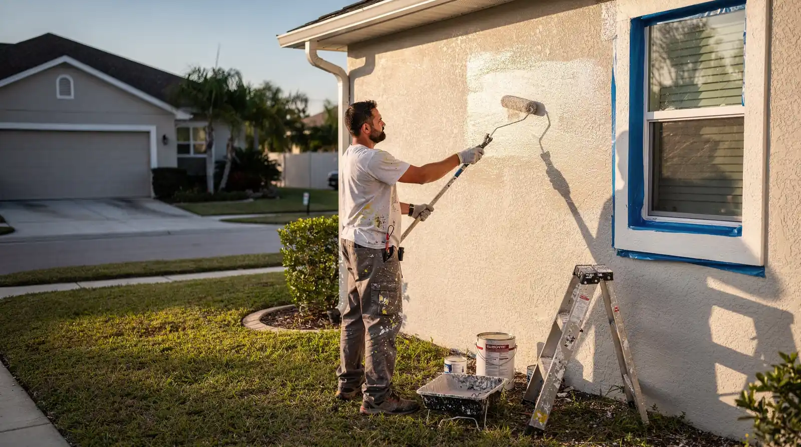 Jesse Lovejoy Handyman Services provides interior and exterior painting services across Groveland, Mascotte, Clermont