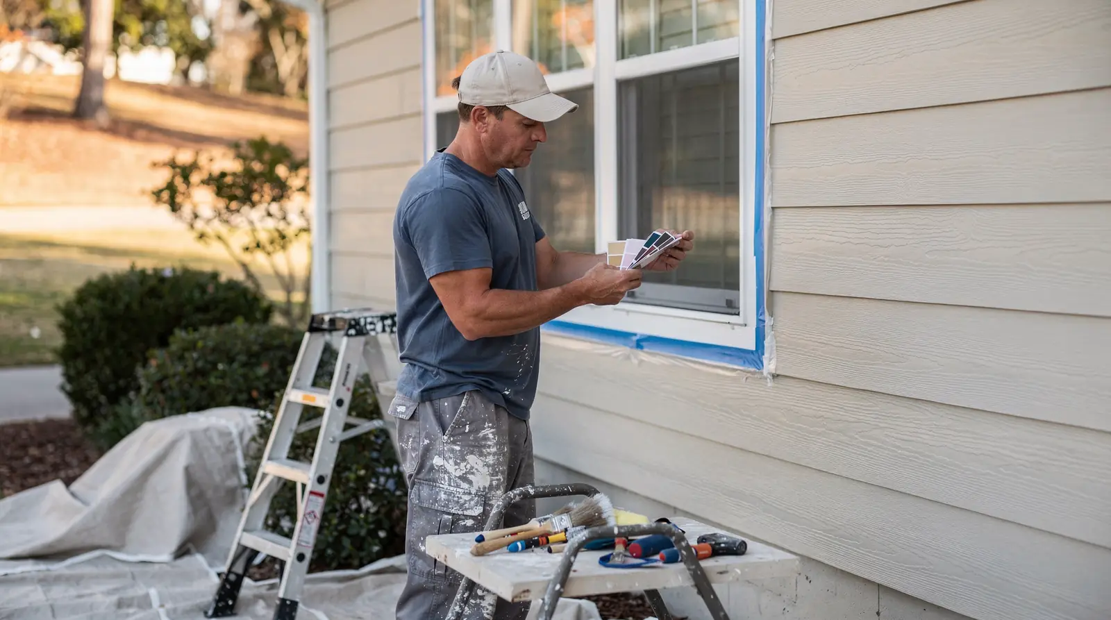 Homeowners in Groveland can find reliable painters through verified reviews and ratings.; A professional painter