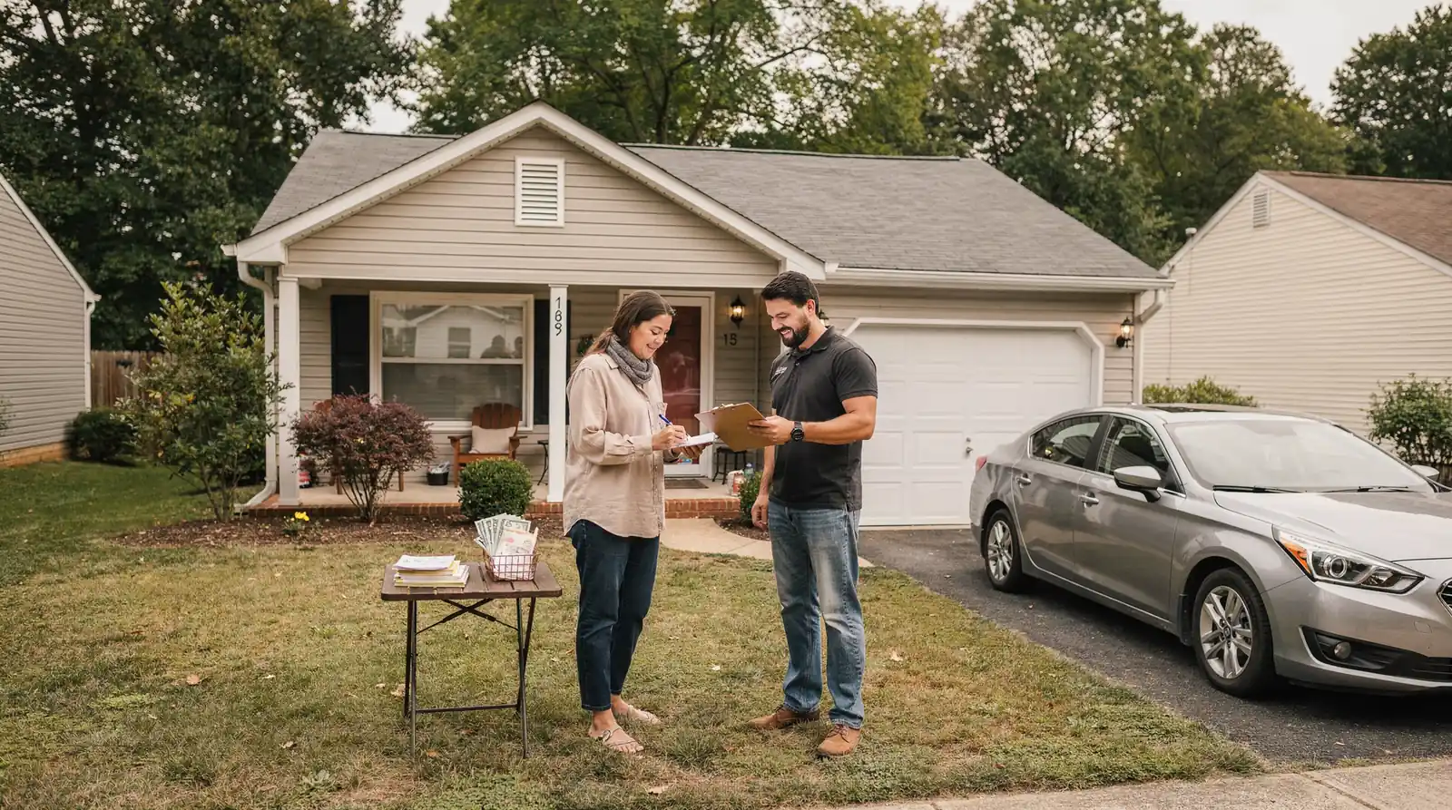 Sterling homeowners working with a cash buyer can expect closing timelines of roughly 7