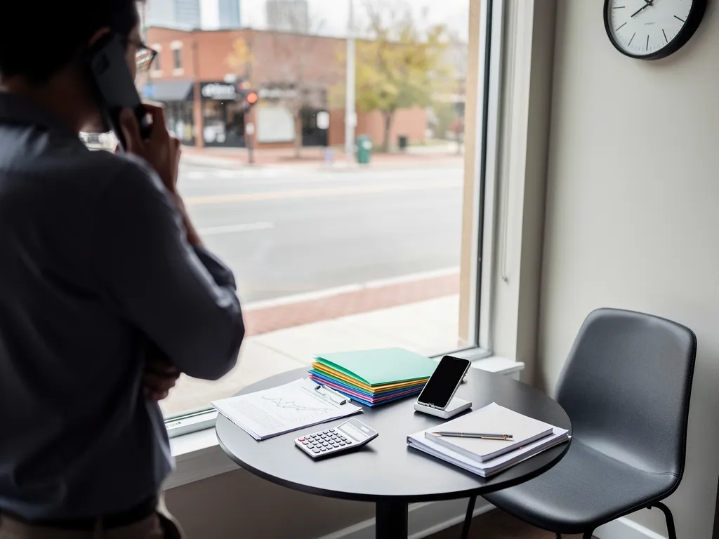 VIP Business Credit advisor consulting with a small business owner