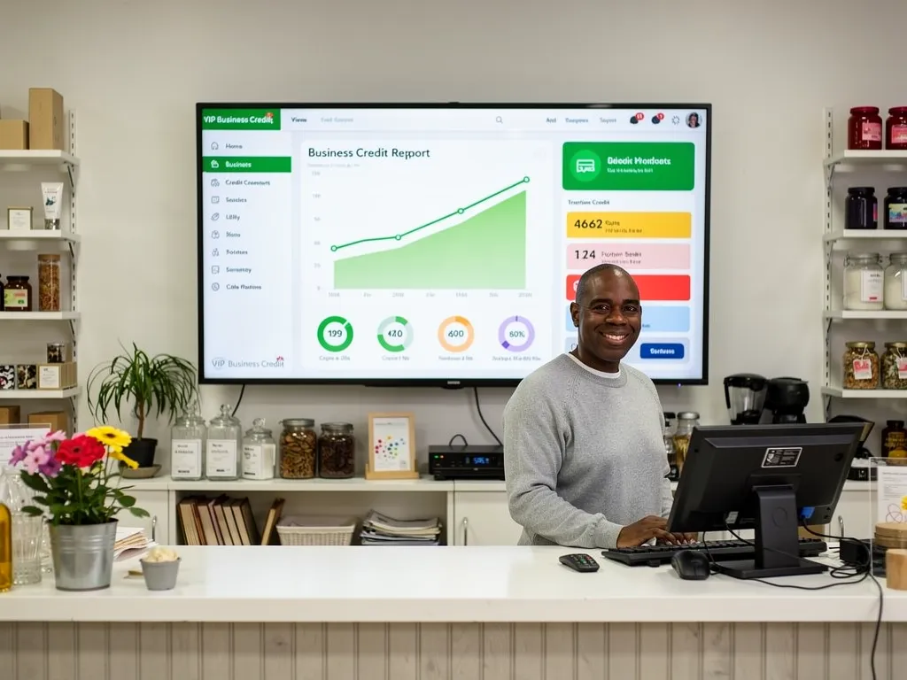 Tracking business credit reports and repayment progress over time