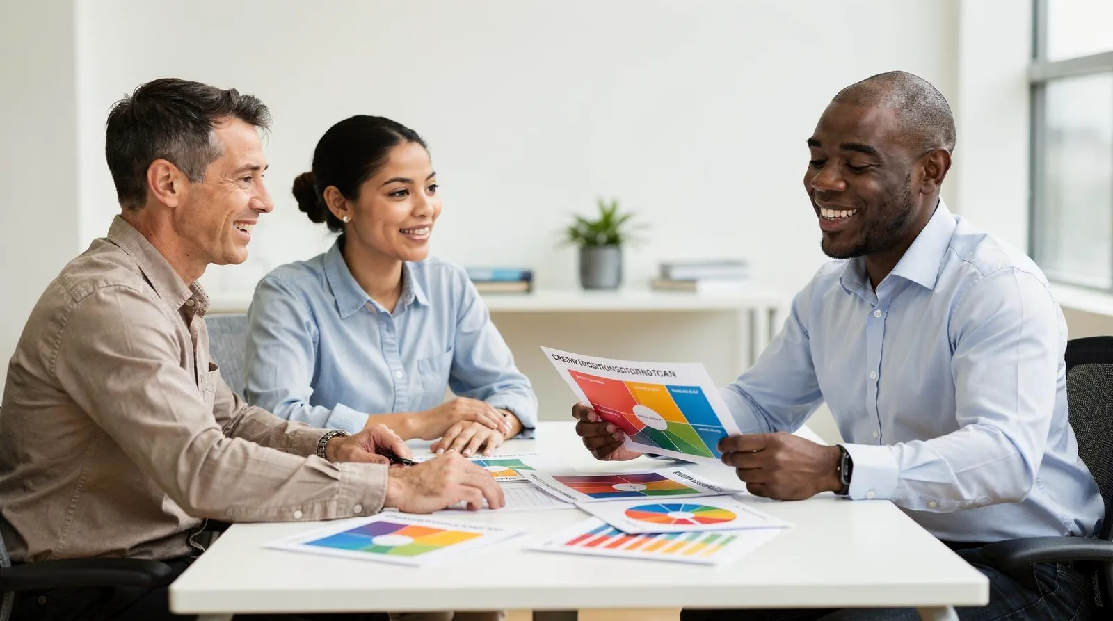 Reviewing a credit position scan first shows exactly where a business stands with lenders before