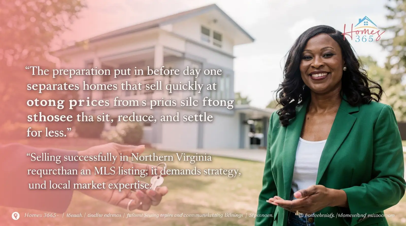 The preparation put in before day one separates homes that sell quickly at strong prices