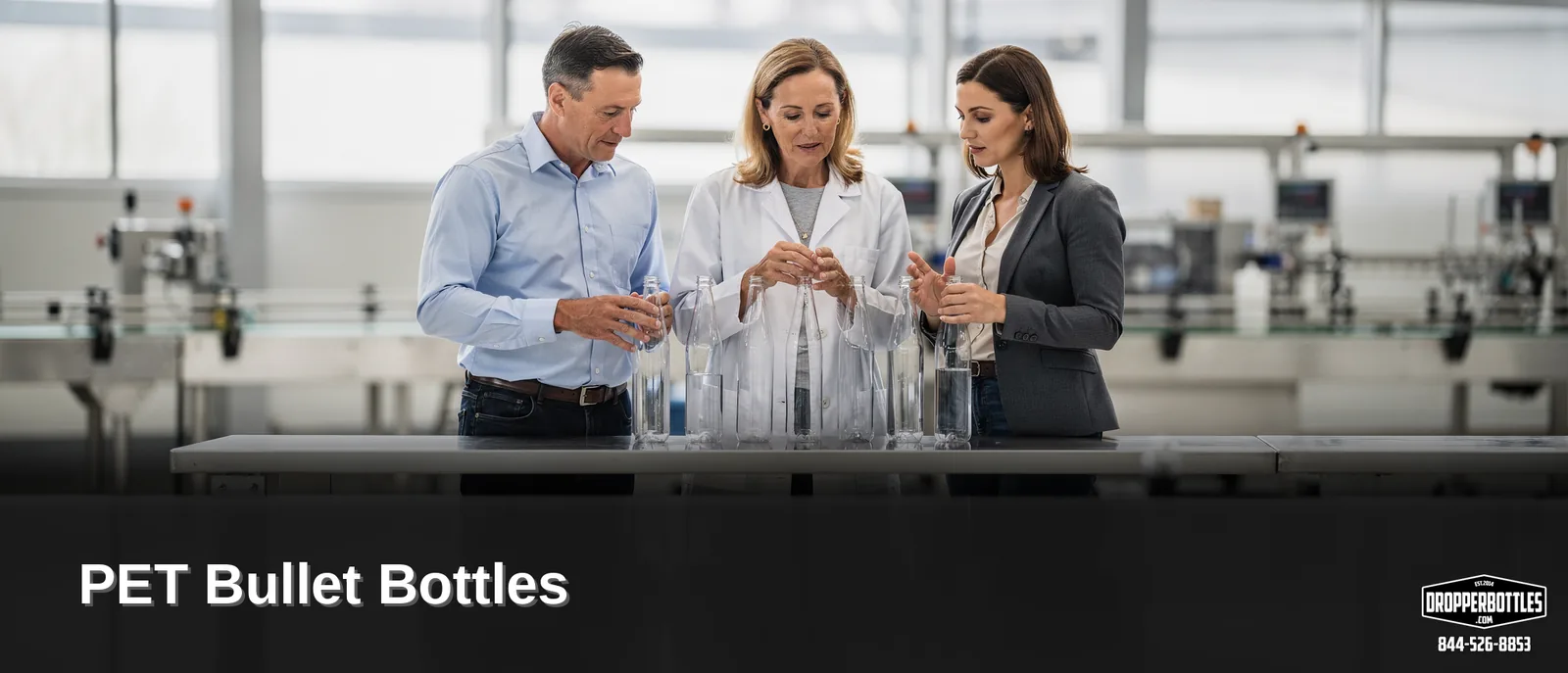 DropperBottles.com is a wholesale supplier of PET and glass packaging, offering child-resistant bottle options