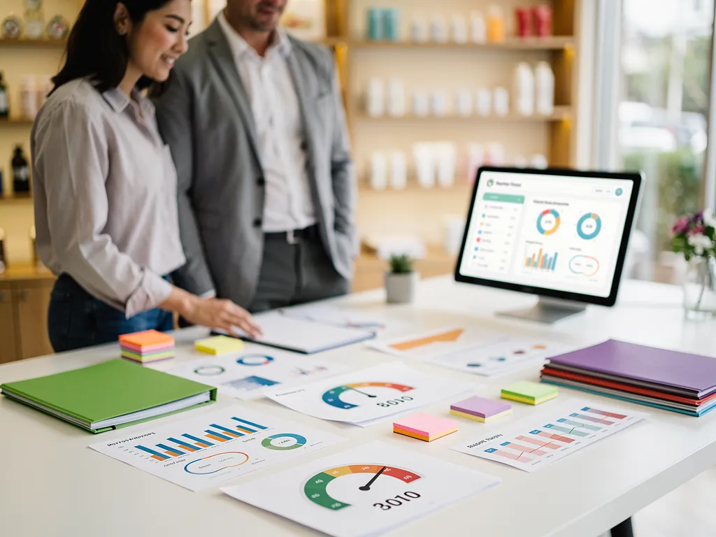 Entrepreneur planning next steps toward loan readiness