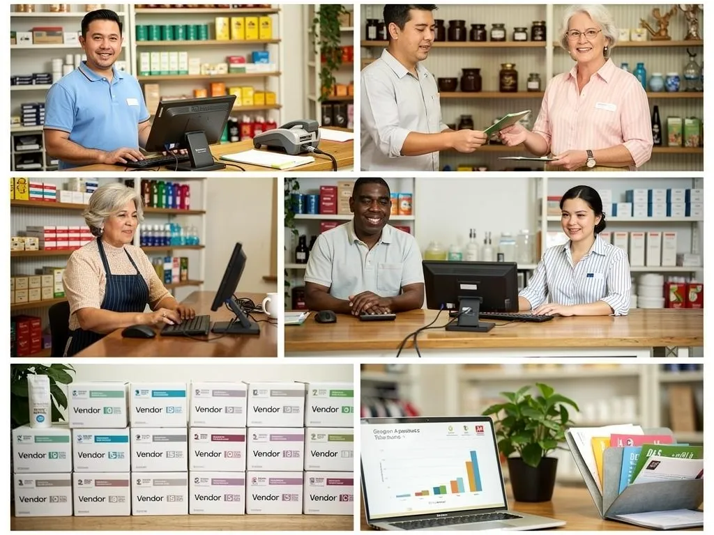 Checklist summarizing vendor credit line and trade credit essentials