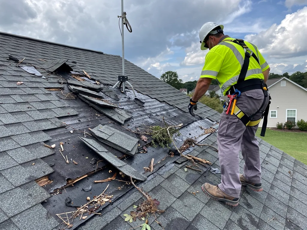 Taking action as soon as possible is critical if a storm damages your roof