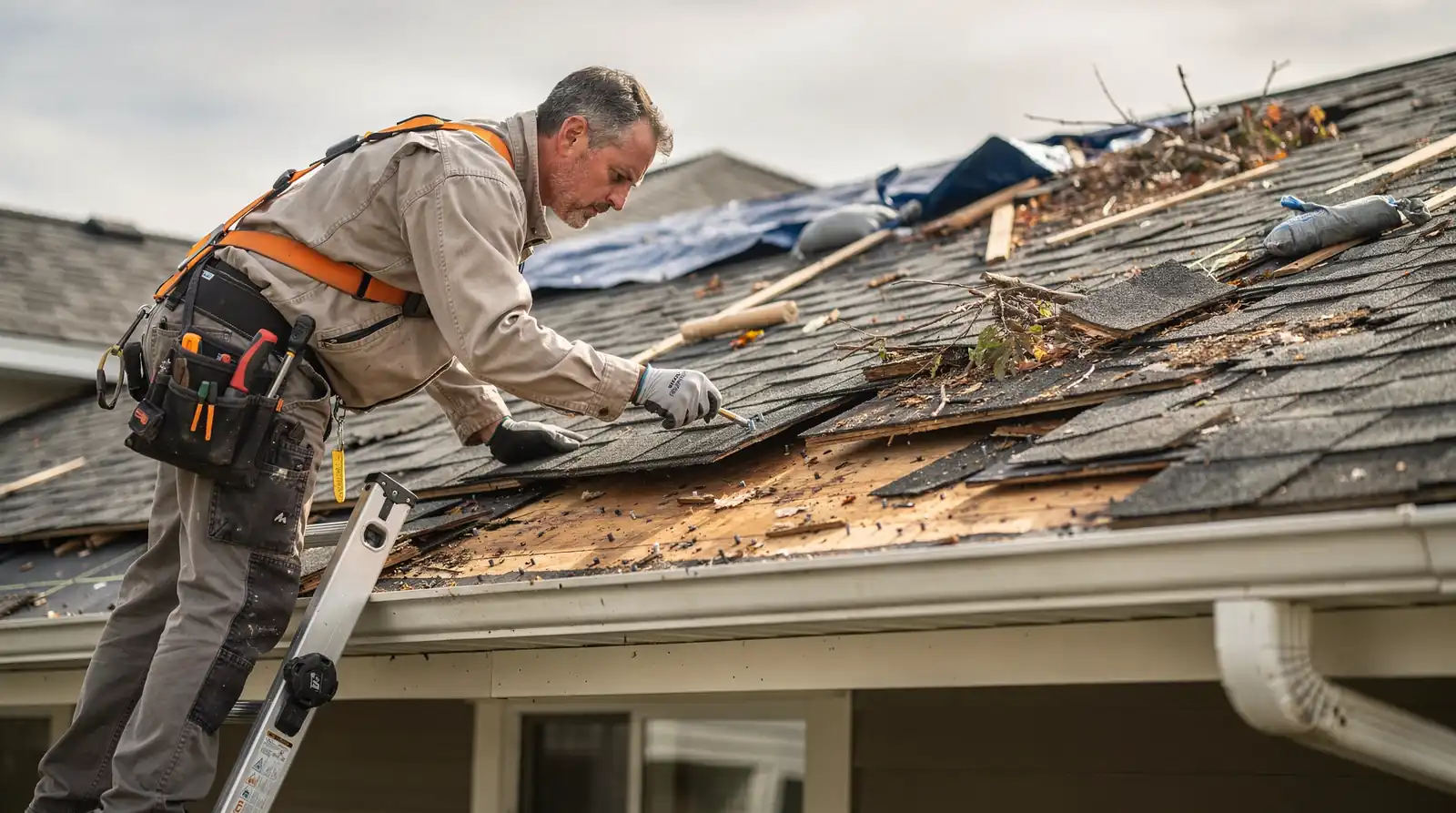Taking action as soon as possible is critical if a storm damages your roof
