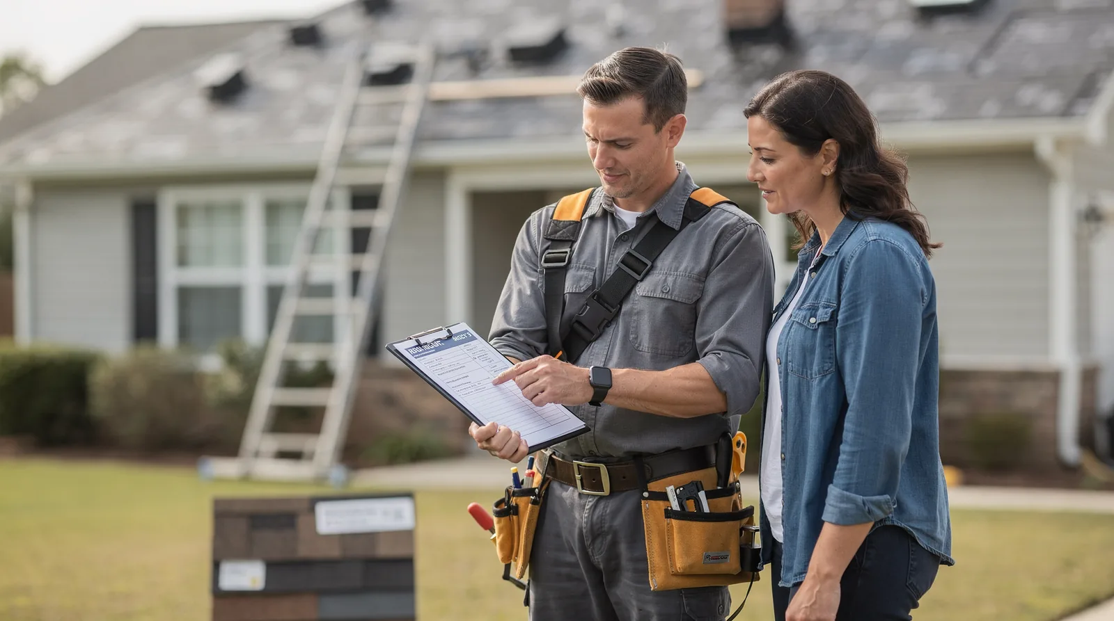 Chandler Roofing prioritizes customer needs with a focus on quality service and trust.; The company