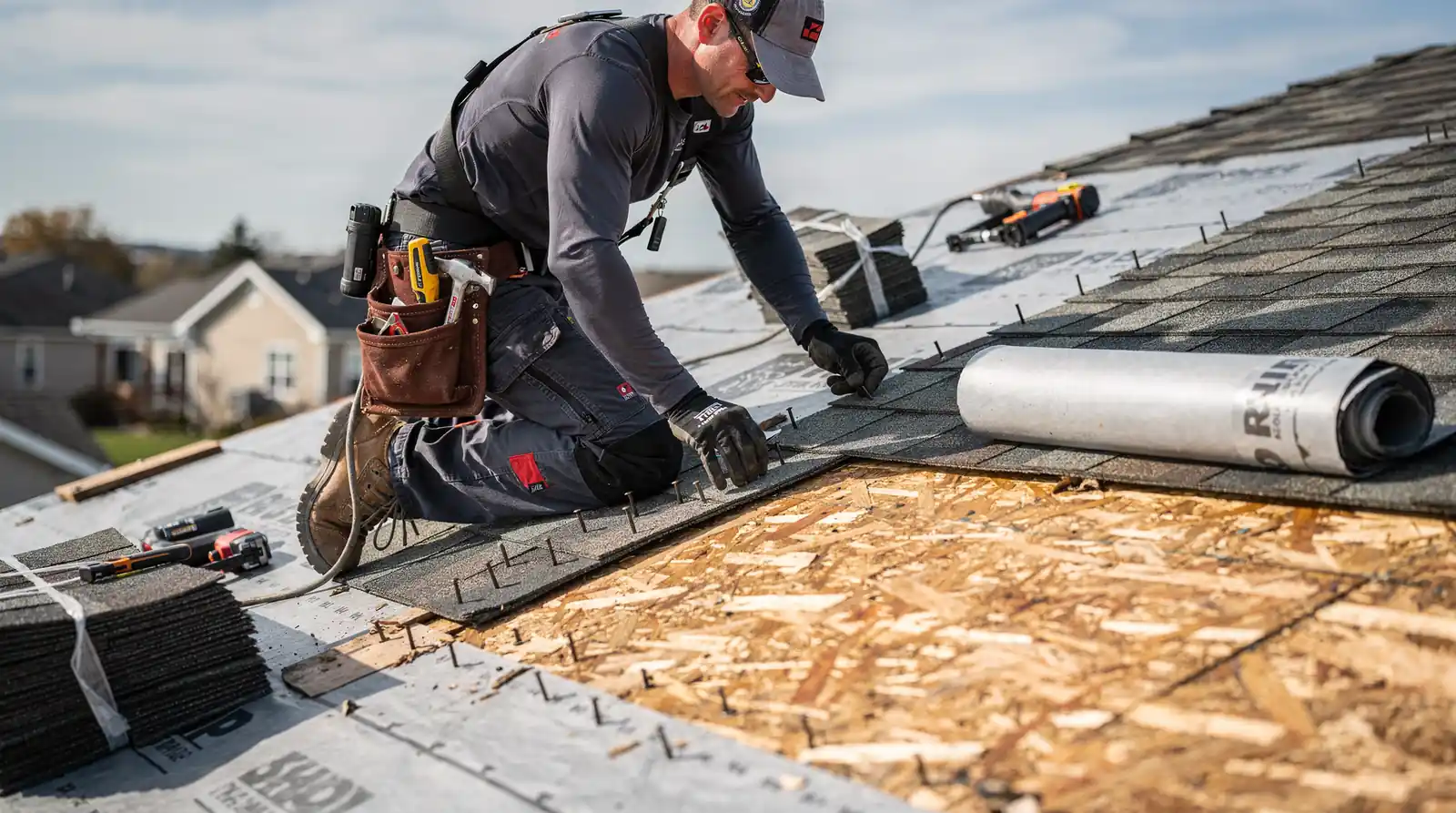 Chandler Roofing provides comprehensive service from understanding needs to final delivery.; Their skilled team applies
