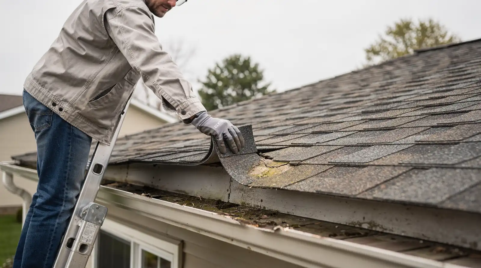 Water stains on ceilings or walls are a common early sign of a leak