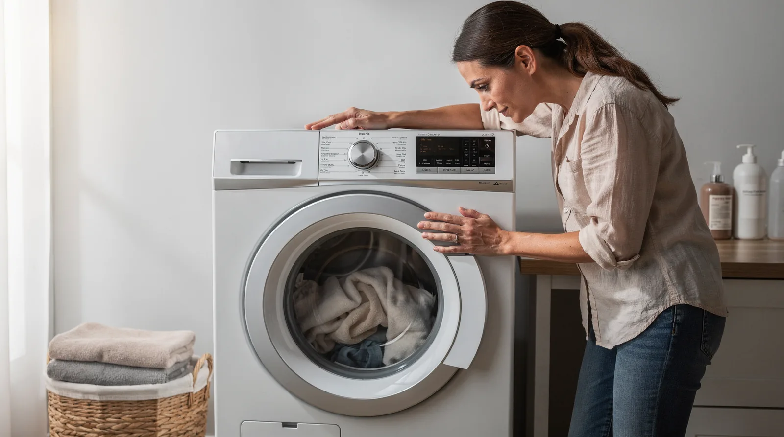A clunking sound as the washer shifts between agitation and spin modes is typically normal