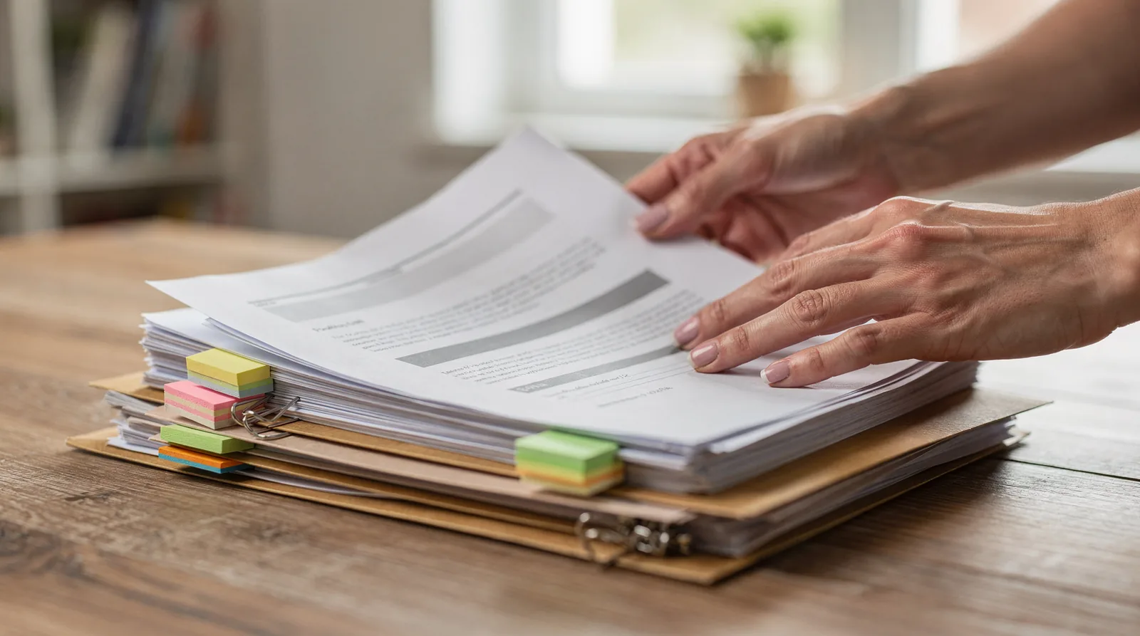 Estate planning attorney reviewing legal documents with a client