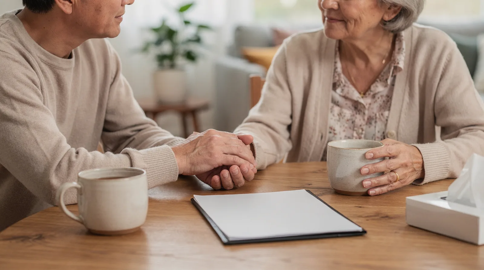 Start talking to parents about these topics early, before an emergency makes rational conversation harder
