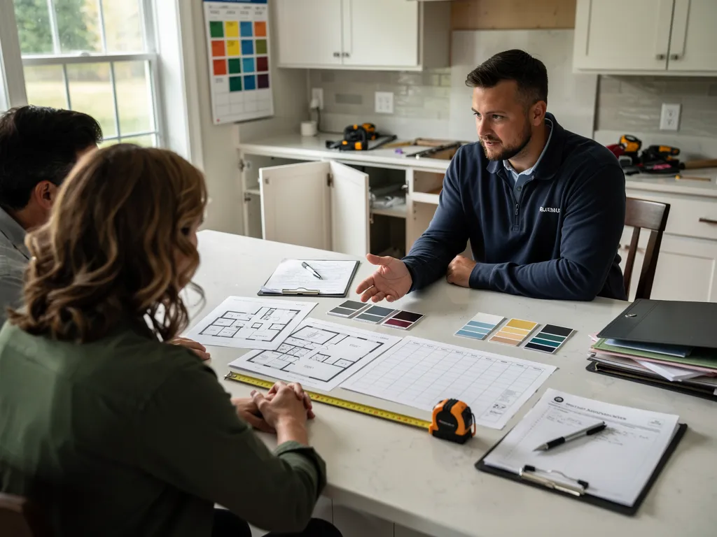 A detailed proposal should specify free estimate options available by phone, email, or online contact