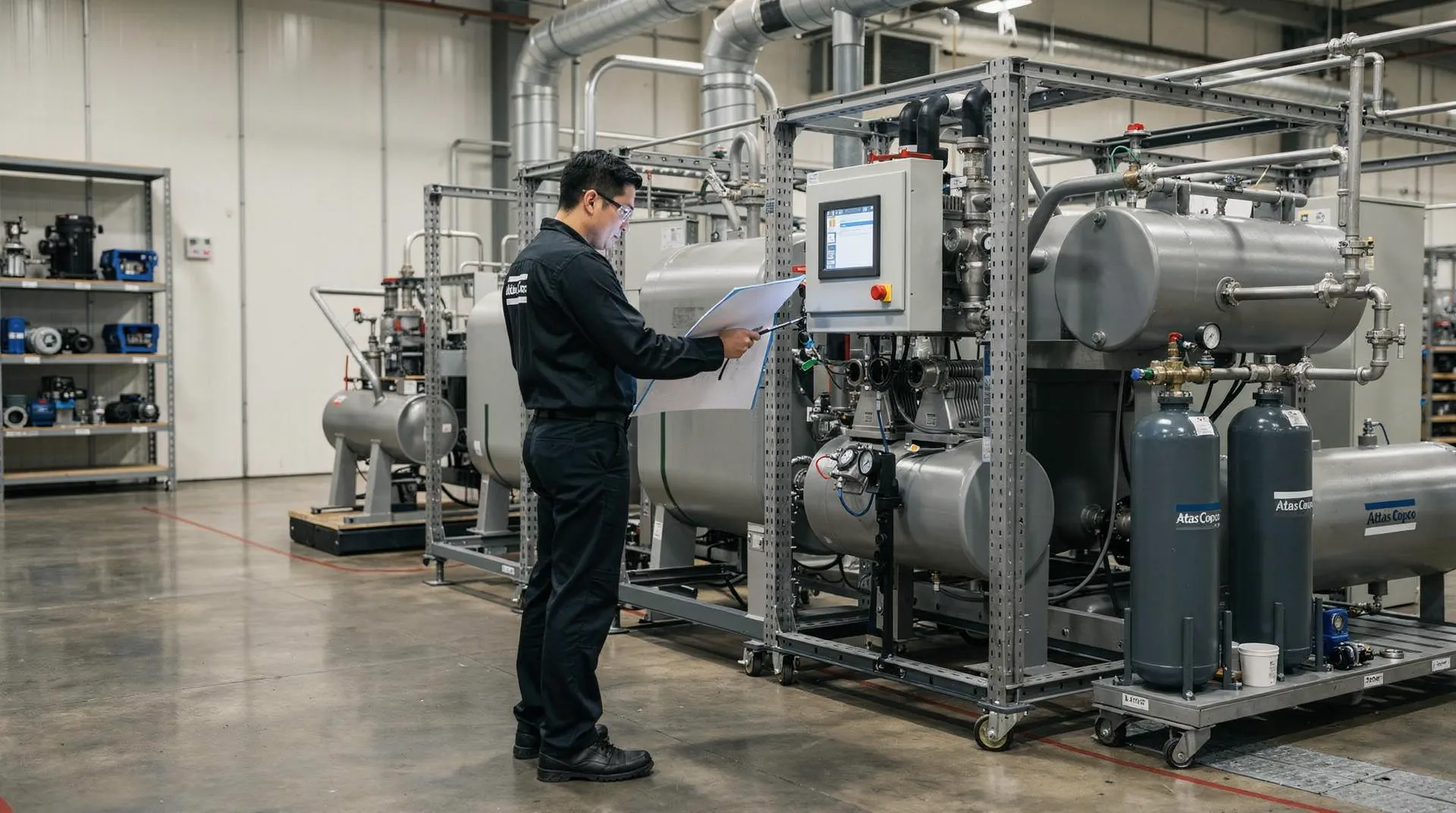 Most industrial plants waste between 25% and 50% of every cubic foot of compressed air