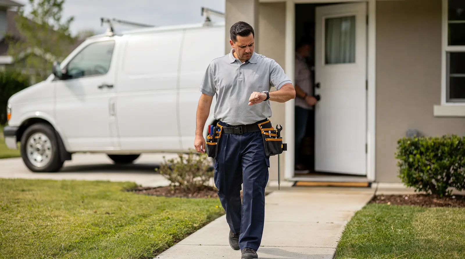 Genuine same-day service means calling in the morning and having a technician arrive that same afternoon