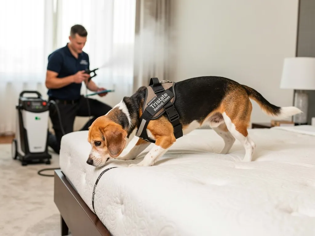 How accurate are canine bed bug detection dogs compared to conventional methods