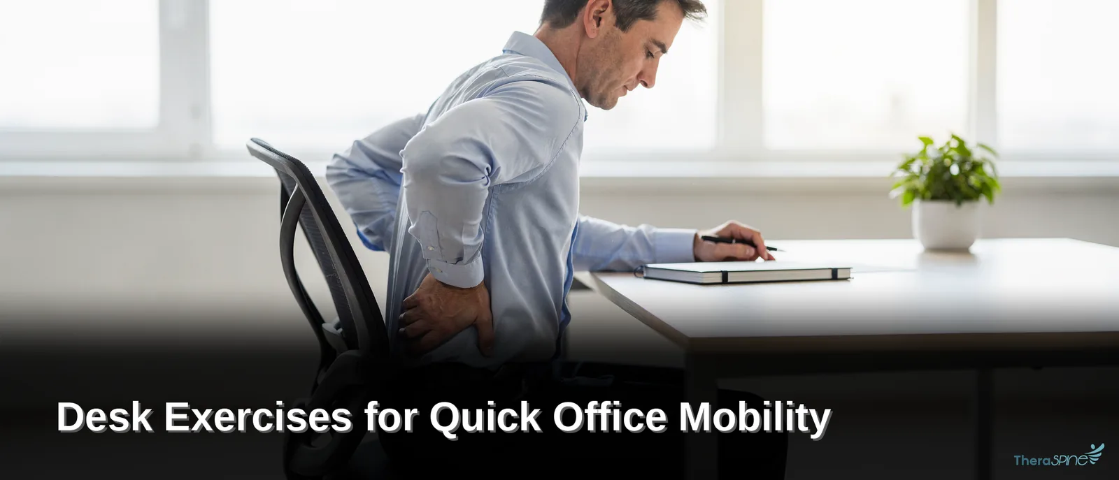 Prolonged sitting at a desk job contributes to neck and shoulder pain, lower back pain