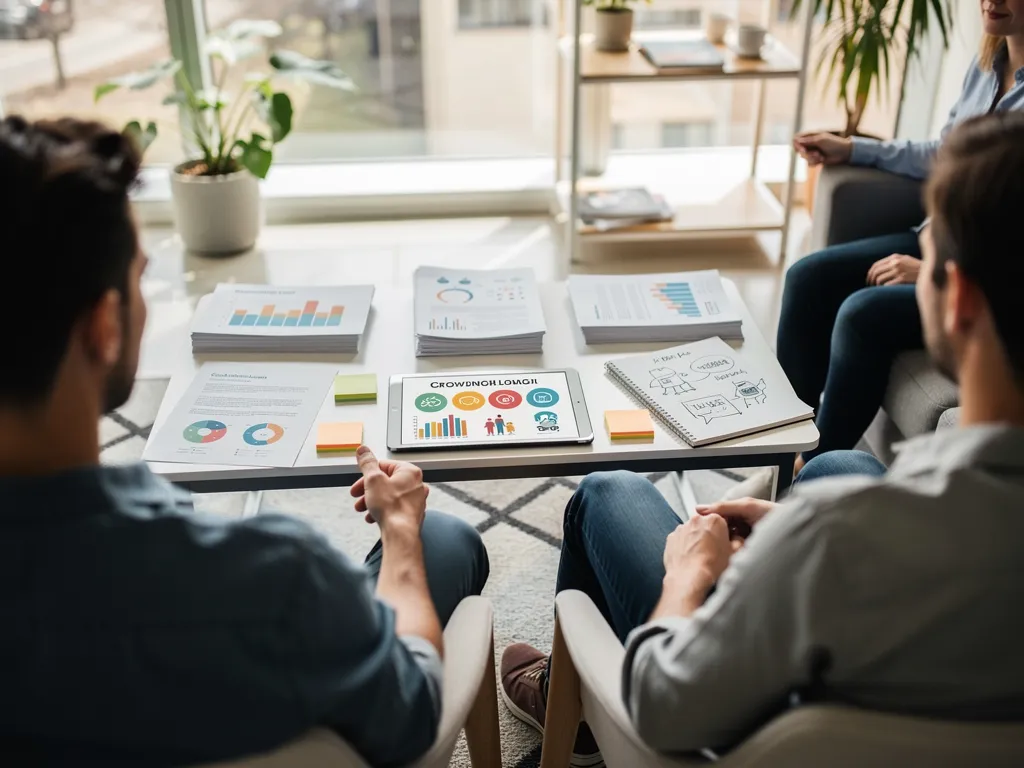 Founder comparing revenue-based loans, crowdfunding, and peer lending options