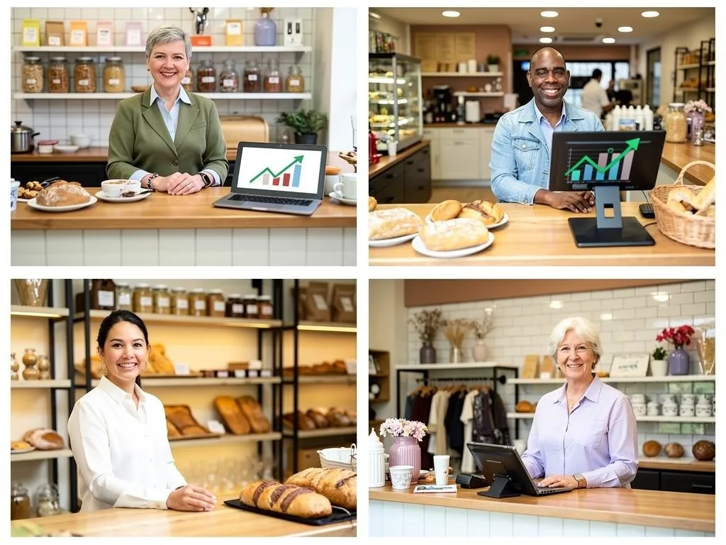 Business owner consulting a financial advisor about credit growth