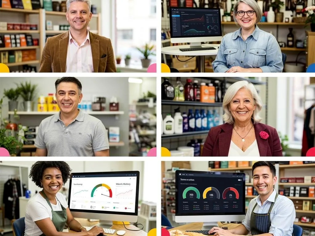 Bulleted summary graphic of business credit monitoring essentials