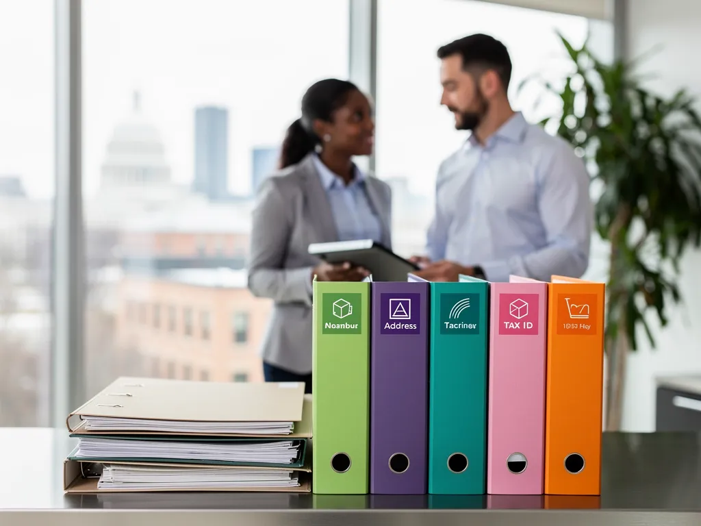 Consistent business identity records forming a lender-ready credit profile