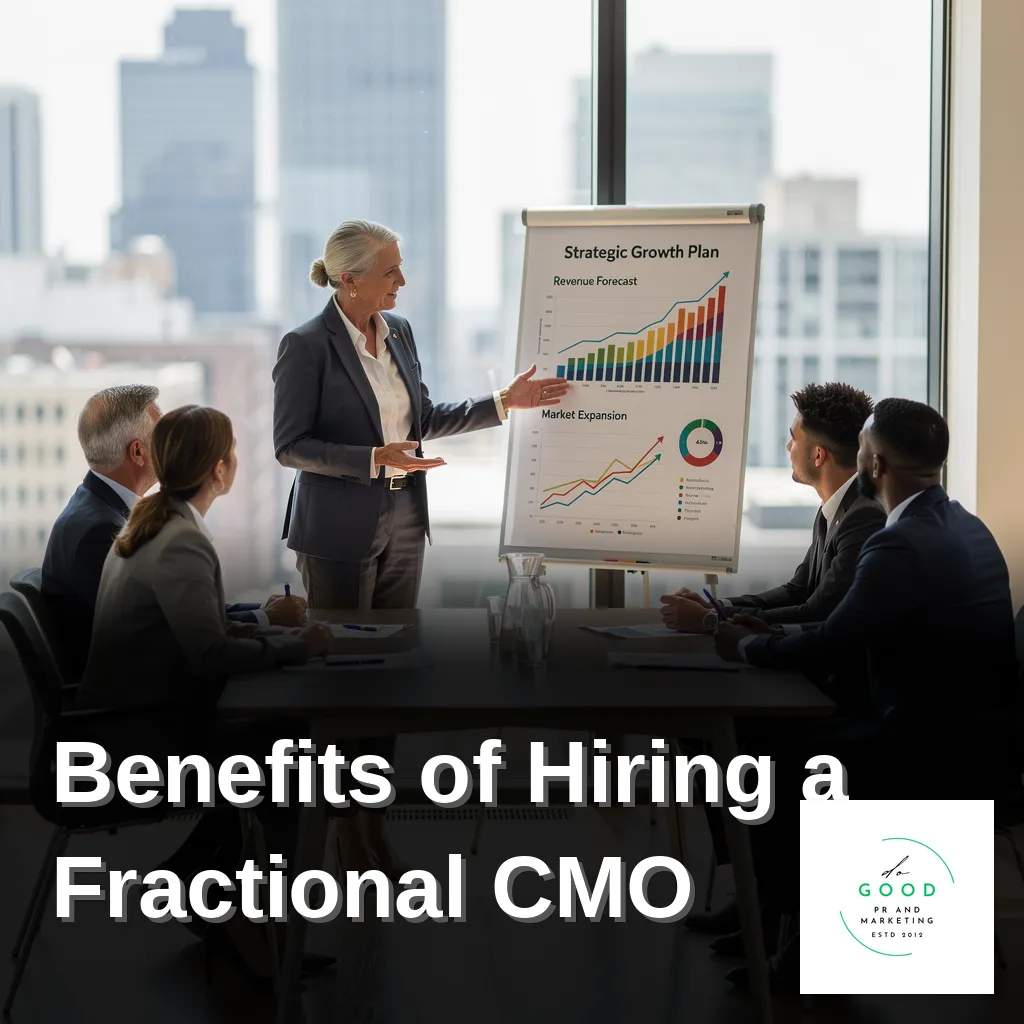 Benefits of Hiring a Fractional CMO