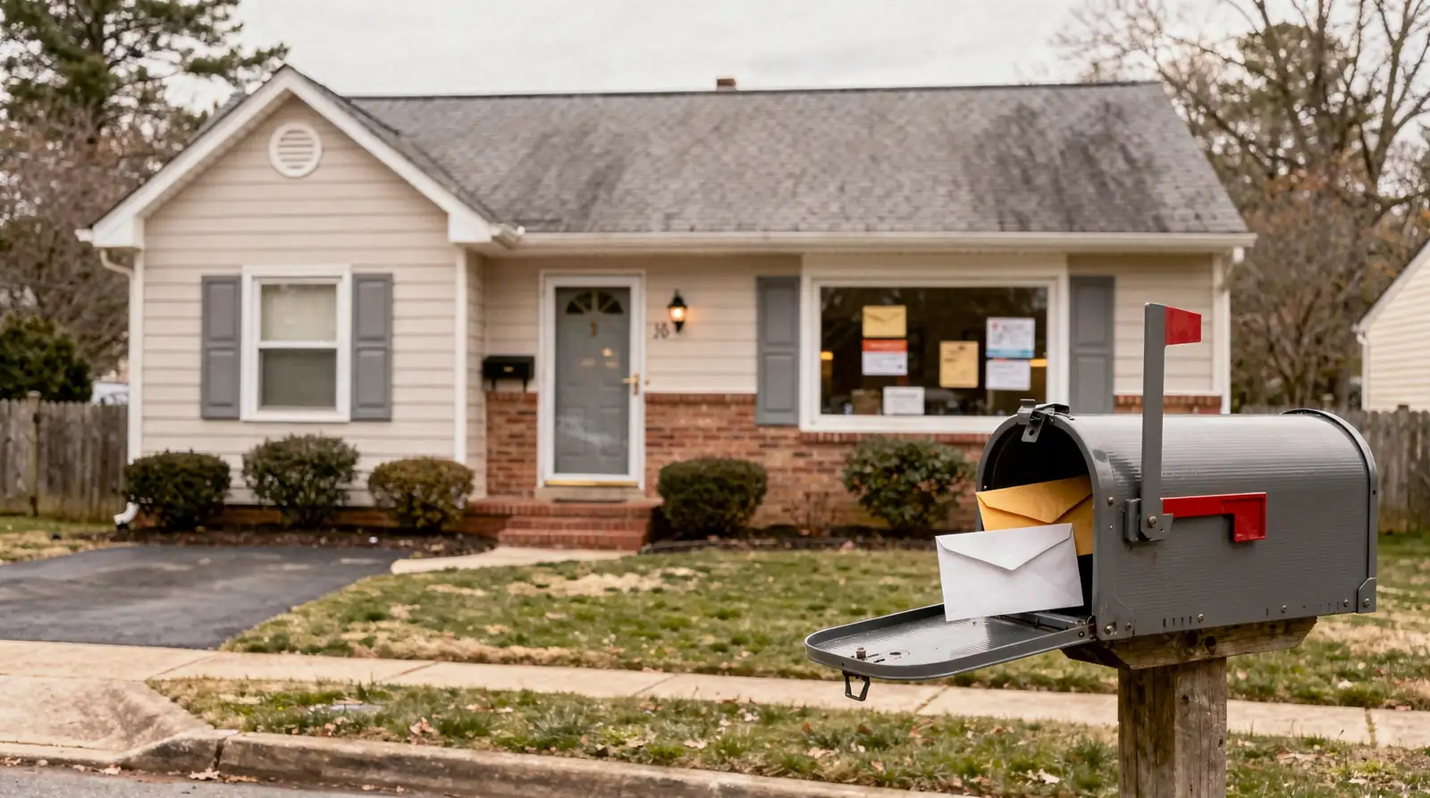 At 30 days late, the lender notifies the homeowner of the past-due amount, often