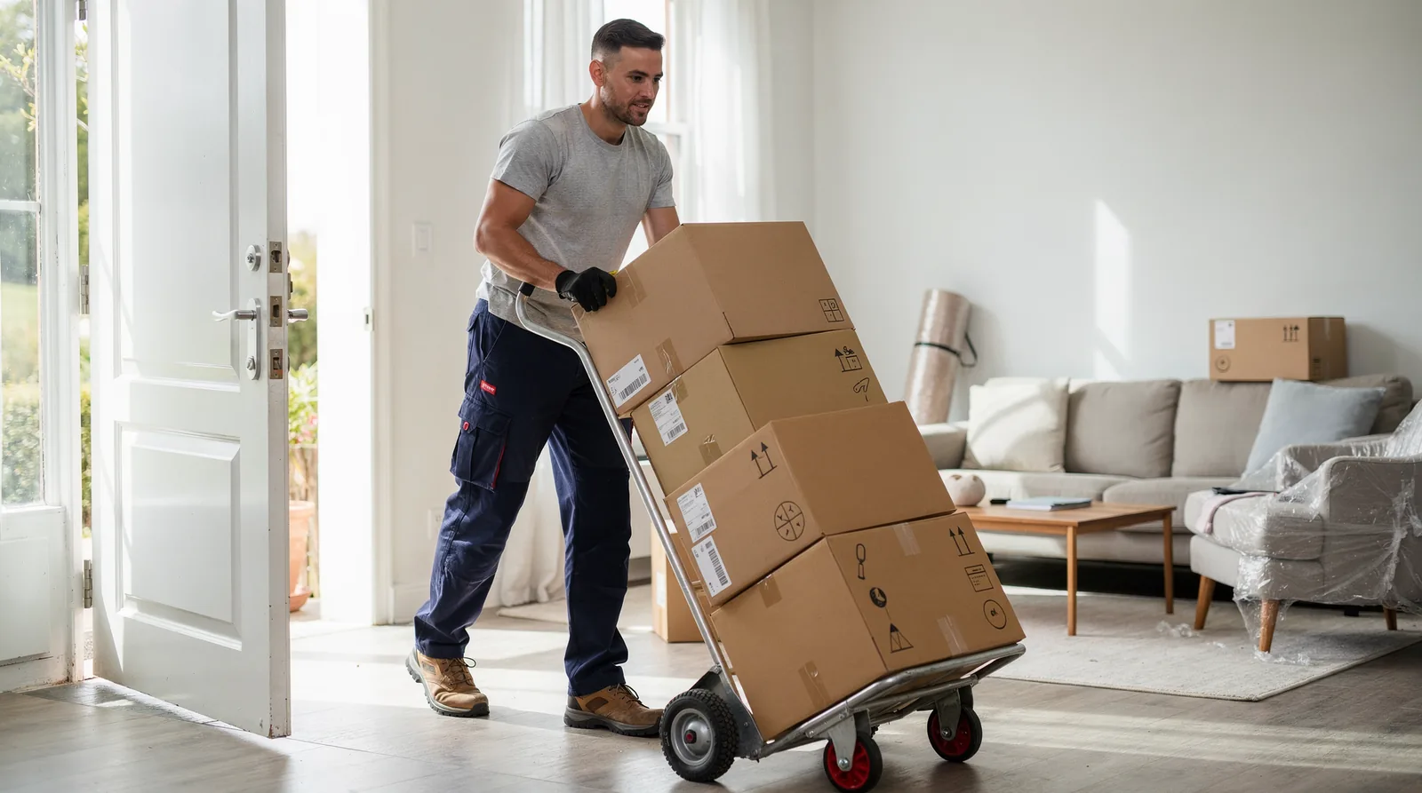 Packing services are designed to keep possessions safe and secure throughout the move.; Local, intrastate